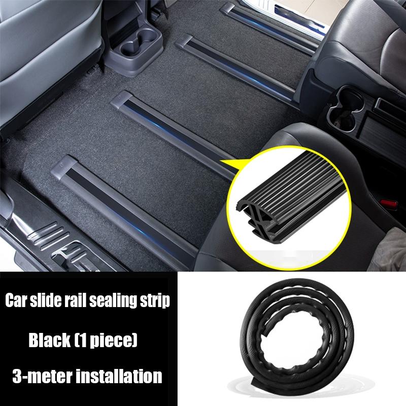 Dla Toyota Sienna XL40 2025 2024 2023 2022 Pyłoszczelna gumowa listwa na szynę przesuwną środkowego rzędu i wyposażenie ochronne wnętrza