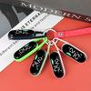 New Fashion LED Mini Electronic Watch Student Exam Special Waterproof Keychain Flashlight Strap Week Display