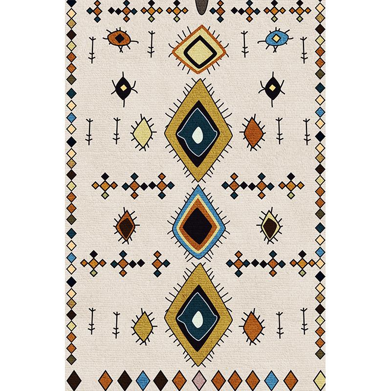 Ethnic Style Rugs for Bedroom Morocco Living Room Decoration Large Area Carpet Soft Fluffy Floor Mat Colorful Plush Bedside Rug