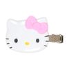 Sanrio Hello Kitty Bangs Clips, Pink, ABS Resin, Set of Right-Facing and Left-Facing, Perfect for Makeup, Washing Your Face, and Desk Work, Ages 3