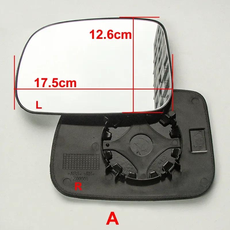 For Great Wall M4 Florid Door Wing Rear View Mirrors Lenses Outer Rearview Side Mirror Glass Lens without Heating