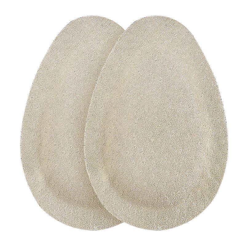 Leather Latex Self-Adhesive Heel Pad for Sandals and High Heels - Soft, Anti-Abrasion, Shock-Absorbing, Breathable, Sweat-Absorbing.