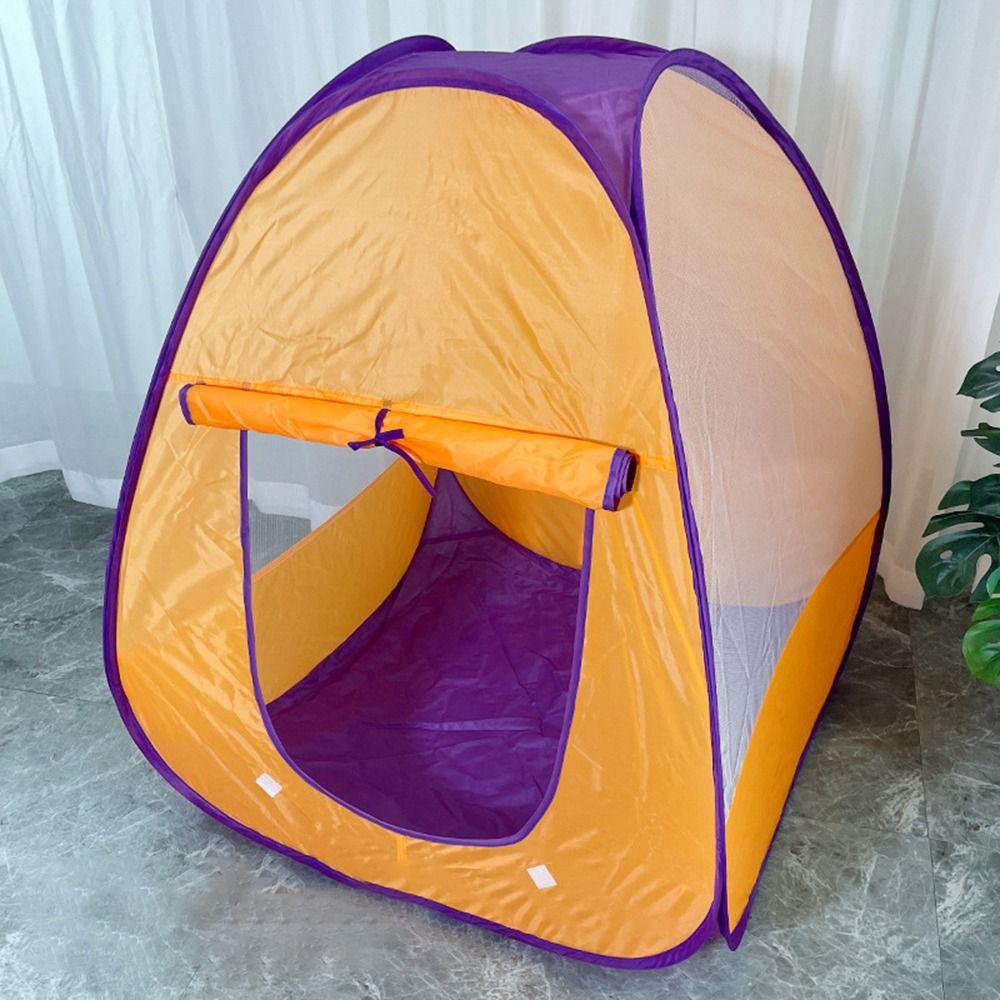 Foldable Kids Playhouse Dacron Kids Camping Set Funny Indoor Outdoor Camping Tent  Toddlers