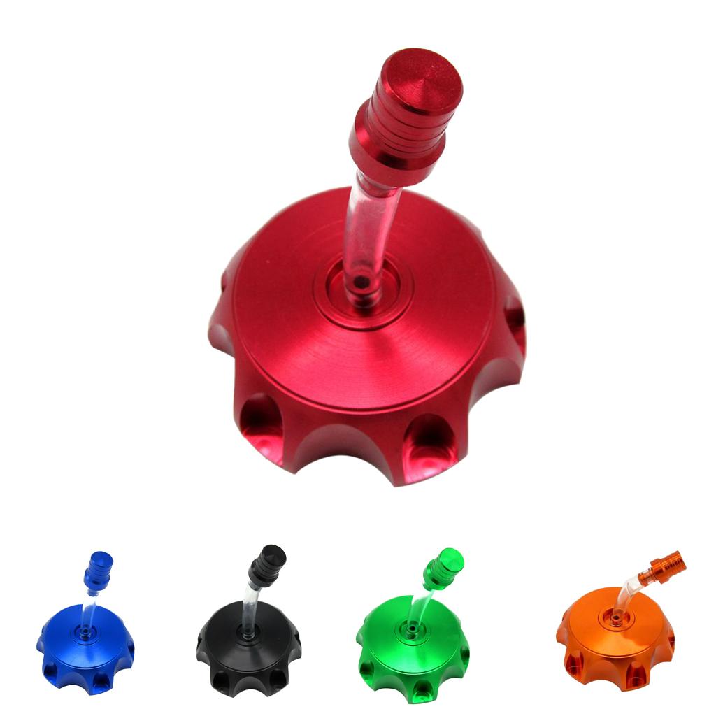 Gas Fuel Tank Cap Cover with Vent Tube for Chopper Gas Tank Bike Fuel Tank Reserve ATV Gas Fuel Container