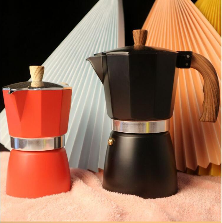 Popular Aluminum Moka Pot for Home Use: Italian Portable Espresso Drip Coffee Maker
