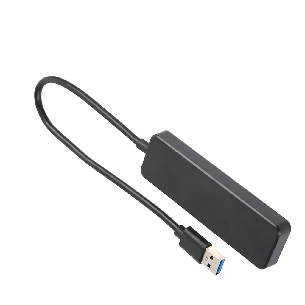 4 Port USB3.0 Hub High Speed 5Gbps Ultra Durable Black USB3.0 4 Ports Hub USB Hub Multiport Adapter
