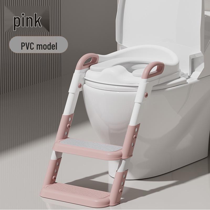 Folding Non-slip Toddler Toilet Ladder with Step Stool
