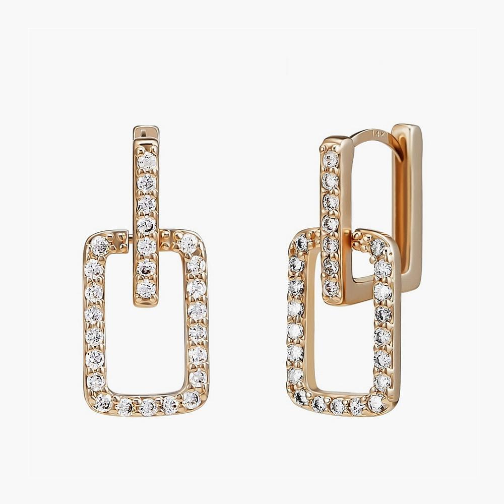 Monograph Marsha Earrings Mger008S 14K Gold Plated
