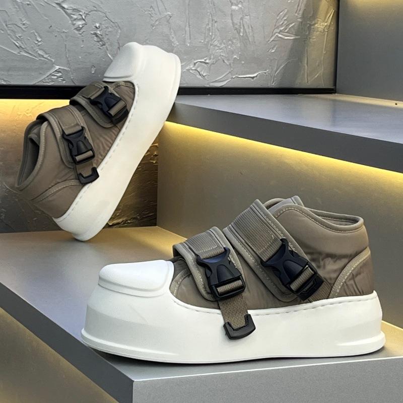 Autumn and Winter New Platform Bread Shoes Casual Big Head Shoes Bm