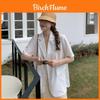 Chic Girl Korean High-quality Short-sleeve Suit Jacket Soft And Exquisite Fabric