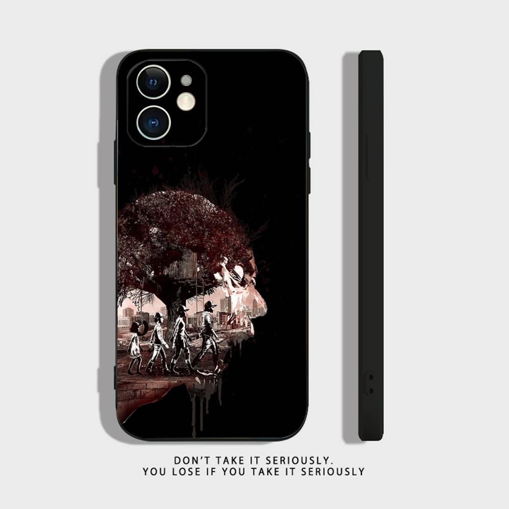 TWD T-The Walking Dead Phone Case For iPhone 17 16,15,14,13,12,11,Pro,XS,Max,XR,Plus,Mini Soft Silicone Black Shockproof