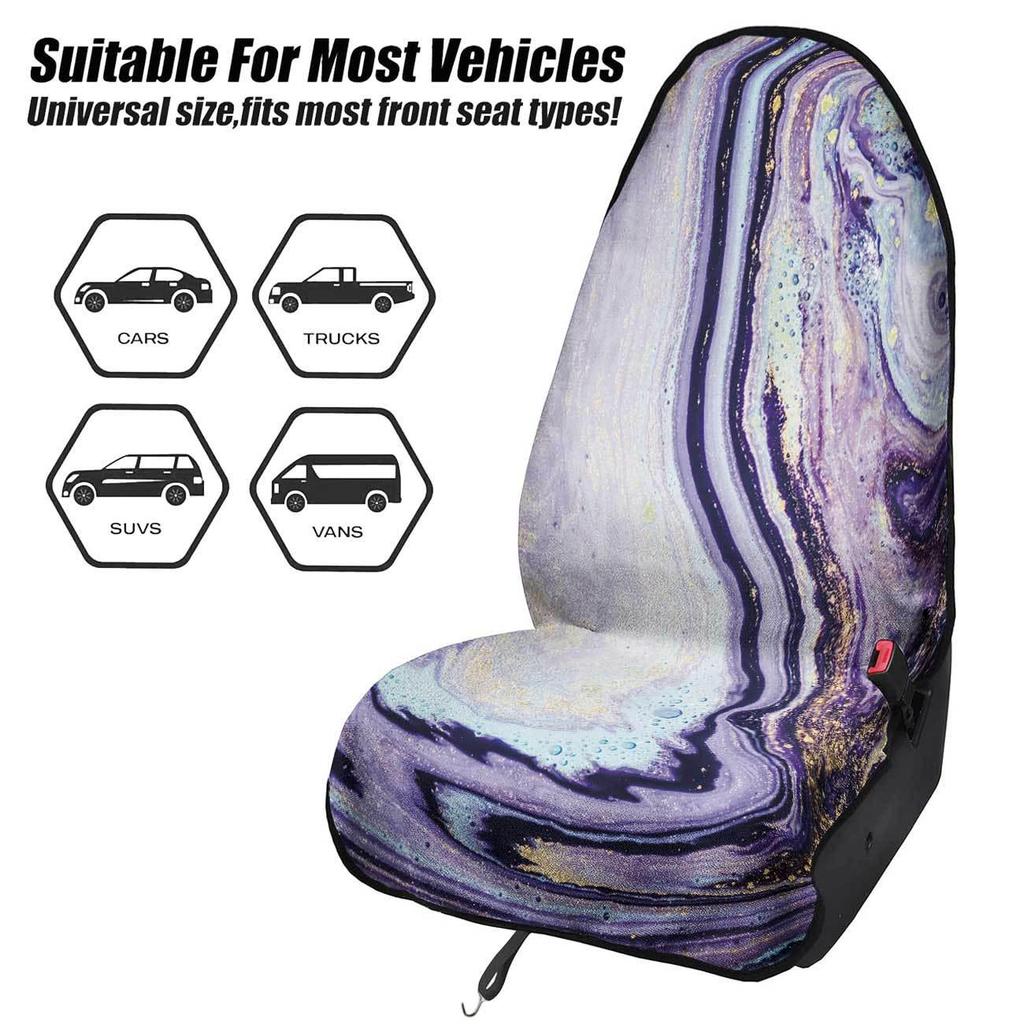 Universal Car Seat Towel Cover for Gym & Exercise - All-Season Front Seat Protector