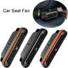 Car Seat Fan Front Rear Seat Headrest Cooling Air Fan Refrigeration 3 Speed With Independent Switch Car Interior Decor Fan New