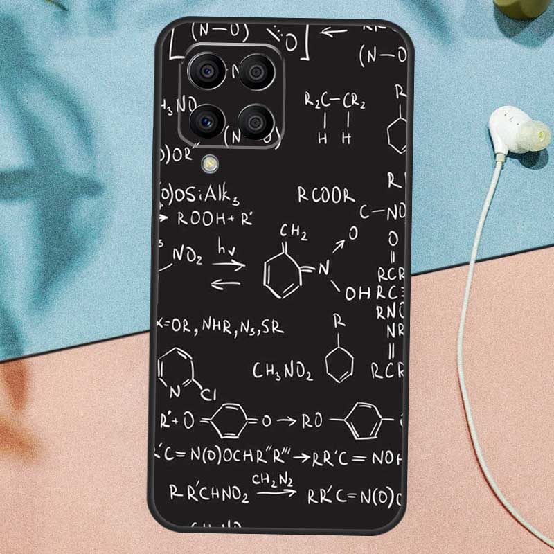 Biology and Chemistry Case For Samsung Galaxy M33 M53 M13 M12 M32 M52 M06 M16 M36 M56 M15 M55 M31 M14 M35 M34 M54