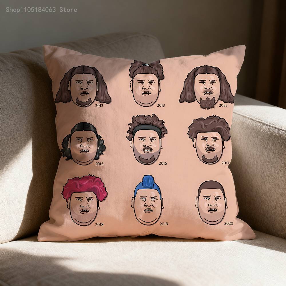 

D-Drachenlord Pillow Case For Sofa Decor Car Office Room Printing Cushion Cover Decorations and Protector 30cmx30cm