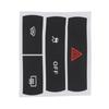 1 Pcs Car Stickers To Repair The Hazard Button Defroster And For ESP For Ford For S-Max Button Repair Decals Sticker