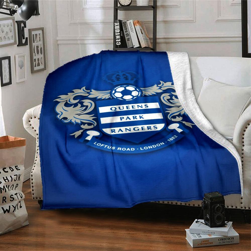 Queens Park Rangers fc Druck Flanelldecke Hohe Qualität Warm Bequem Decke für Alle Jahreszeiten Perfekt für Geschenke Heimdekoration