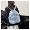 Schoolbag Middle and high school schoolbag New starry sky tie-dye backpack Fashion trend Large capacity backpack Spot wholesale
