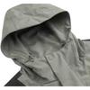 Anta Three In One Detachable Hooded Color Block Zipper Warm Waterproof Jacket Men Outerwear Dark-Water-Green Glacier-Gray 152447629-2