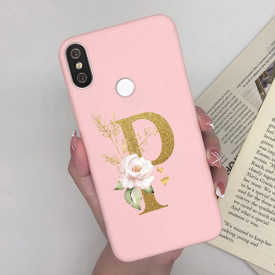 Case For Xiaomi Mi A2 A 2 Lite A1 A 1 MiA2 MiA1 Cute Letters TPU Silicone Bumper Soft Back Cover for Xiaomi Mi 5X 6X Phone Case