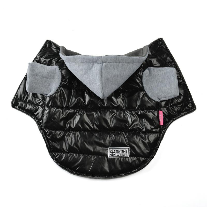 Soft Warm Winter Dog Jacket Fleece Hoodies For Small Medium Dogs Chihuahua French Bulldog Pug Clothes Cats Coat Pet Ropa Perros