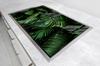 Glass protective plate for stove 2x45x52 Leaf
