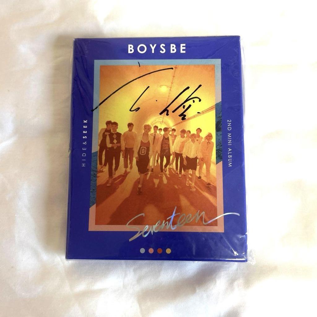 [USED] SEVENTEEN JUN Autographed Album