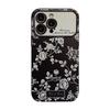 French Small Florals Suitable for IPhone14 Apple 16 Mobile Phone Case 13promax Dark Wind 11 All Inclusive 15 Huawei