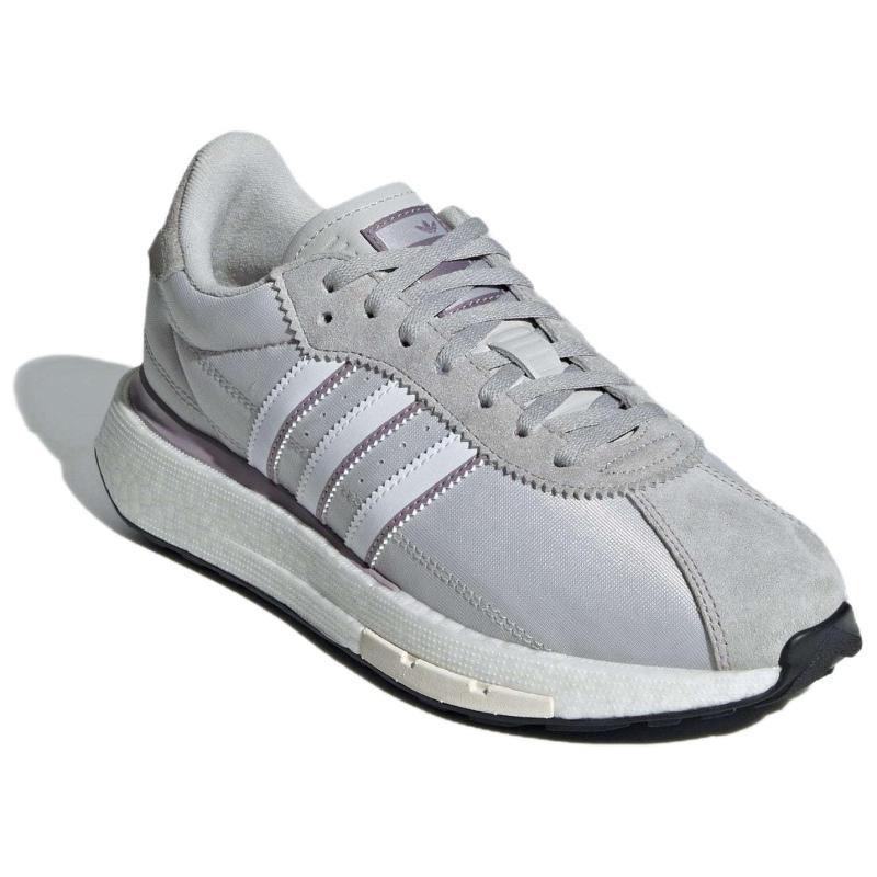 Adidas Originals COUNTRY Boost Slip-Resistant Low-Top Casual Shoes Women's Gray Sneakers IF1132