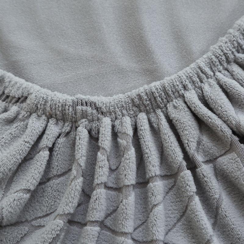 Blätter Jacquard Wannen-Clubsesselbezug Elastische Sesselüberwürfe Wohnzimmer Einfarbig Bar Einzelsofabezüge Möbelschutz