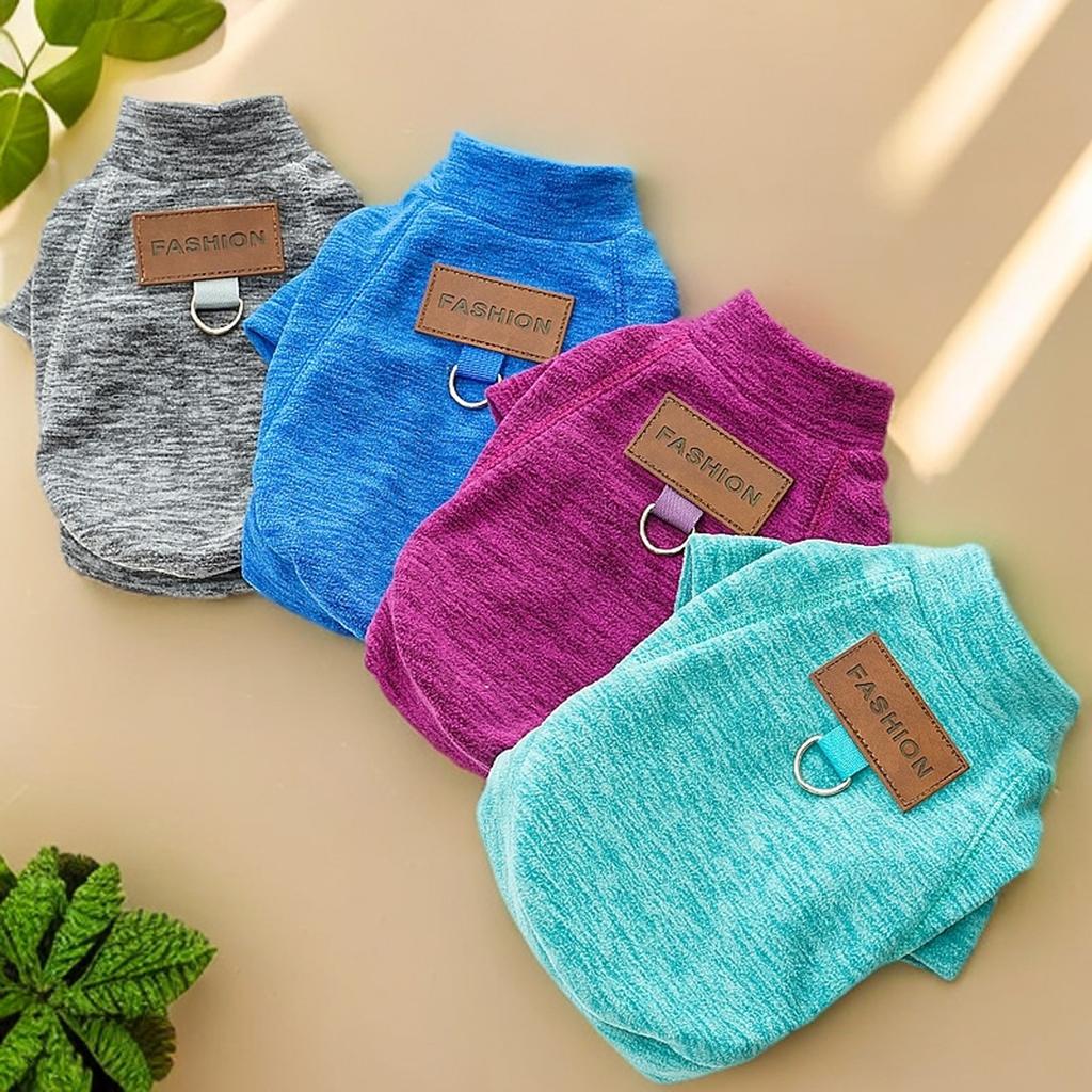 Winter-Hunde-Sweatshirt mit Kapuze für kleine bis mittelgroße Hunde