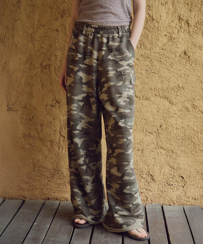 Cita Every Day No.23 Patch Camo Sweat Pants_Ctb568(Beige)