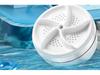 Portable Mini Spiral Turbine Washing Machine for Dorms - Fully Automatic for Small Loads & Underwear
