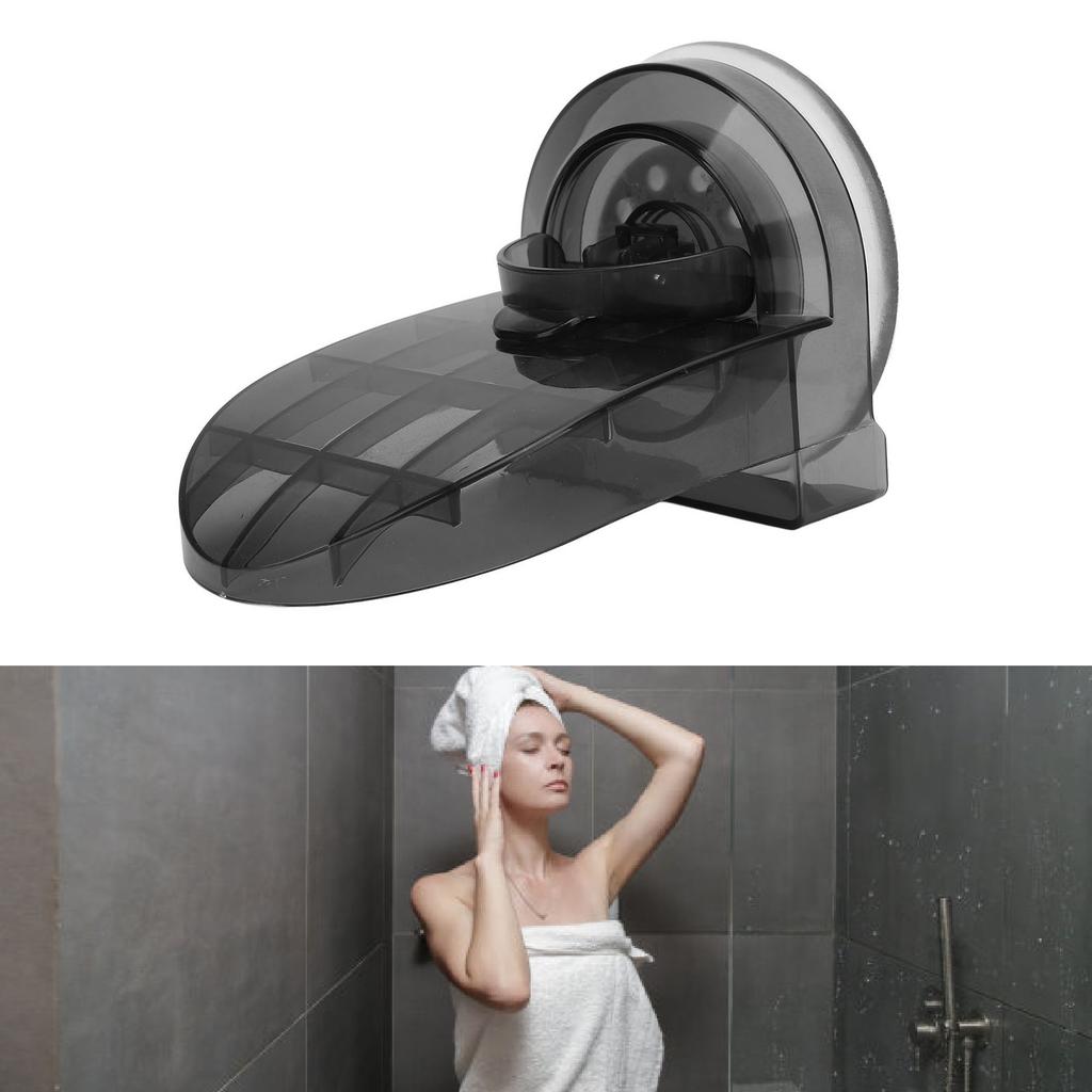 Shower Foot Rest Non Slip Suction Cup No Drilling Clear Shower Leg Assist for Bathroom