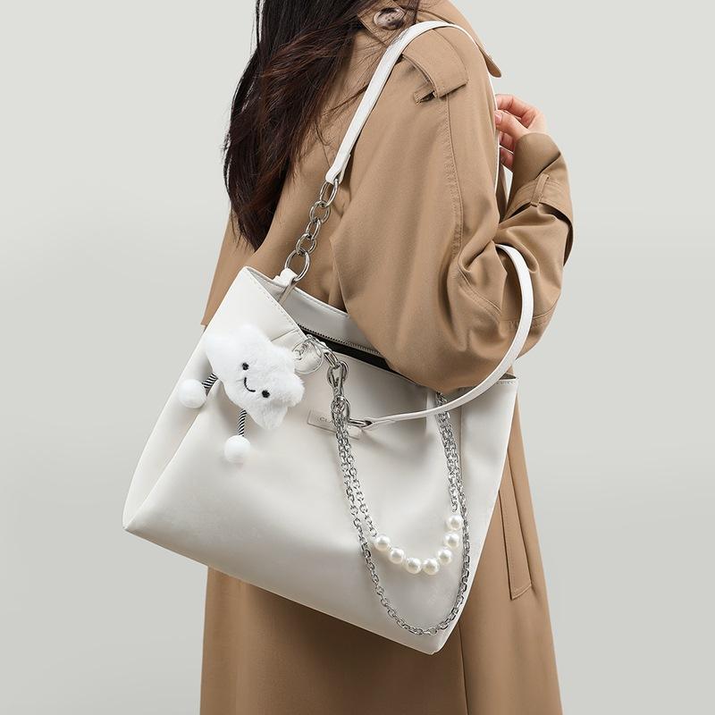 2025 New Women's Tote Bag High-end Handbag Large Capacity Shoulder Bag Commuter Bag