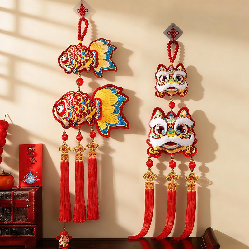 New Year Hanging Decorations Lunar New Year Hanging Tassels Ornament Spring Festival Chinese New Year Tet Decorations