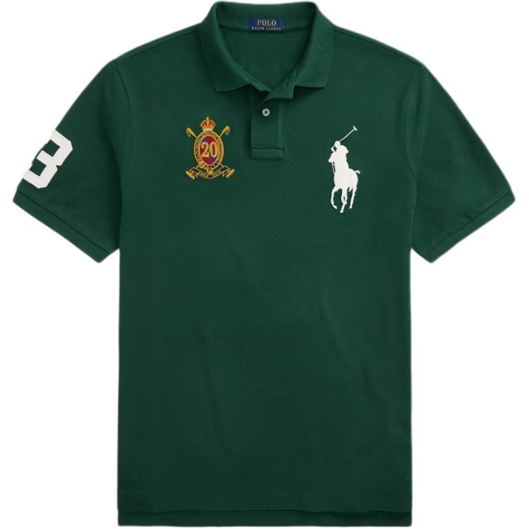 

Polo Ralph Lauren Мужская рубашка поло Slim Fit из хлопка с вышивкой MNPOKNI1N823730-300 XS