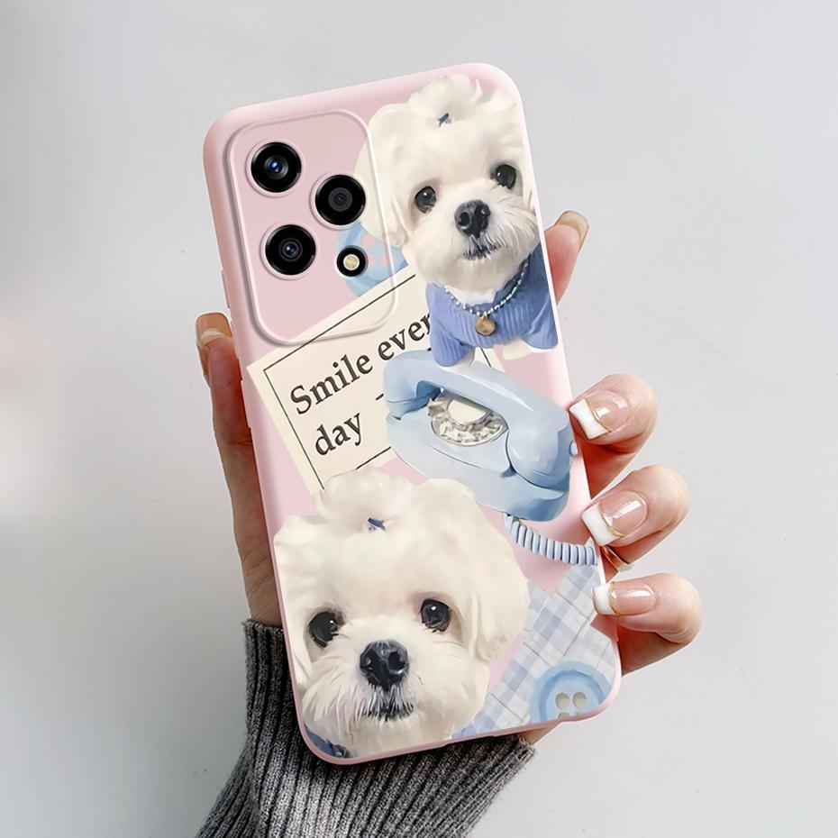 For Honor 200 Lite Case Astronaut Flower Soft Silicone Back Cover Phone Cases For Huawei Honor200 Lite Protective Bumper Funda