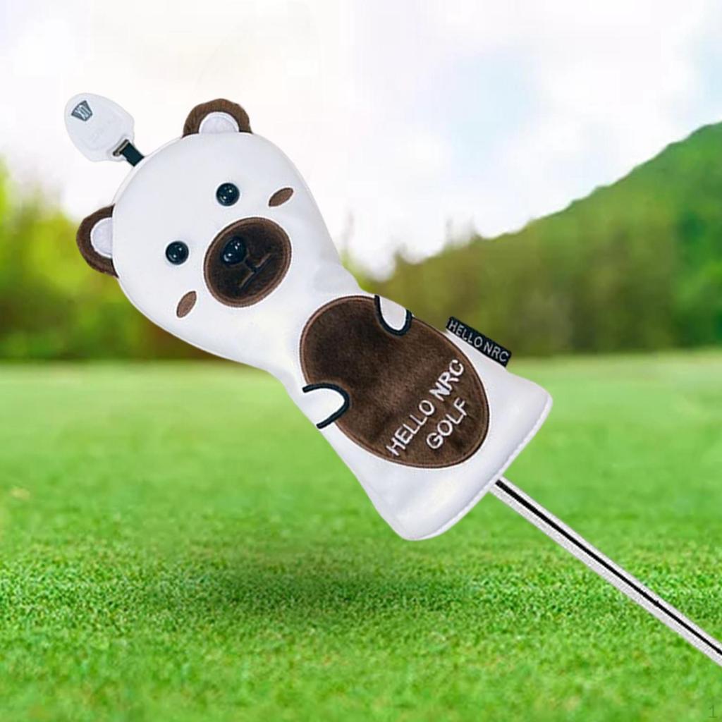 Covers, Water Resistant PU Leather Golf Headcover Hybrid Cover, Accessories