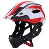 Kids Full Face Helmet With Removable Chin Guard Balance Bike Cycling Safety Gear PC EPS Construction One Size 52-56cm