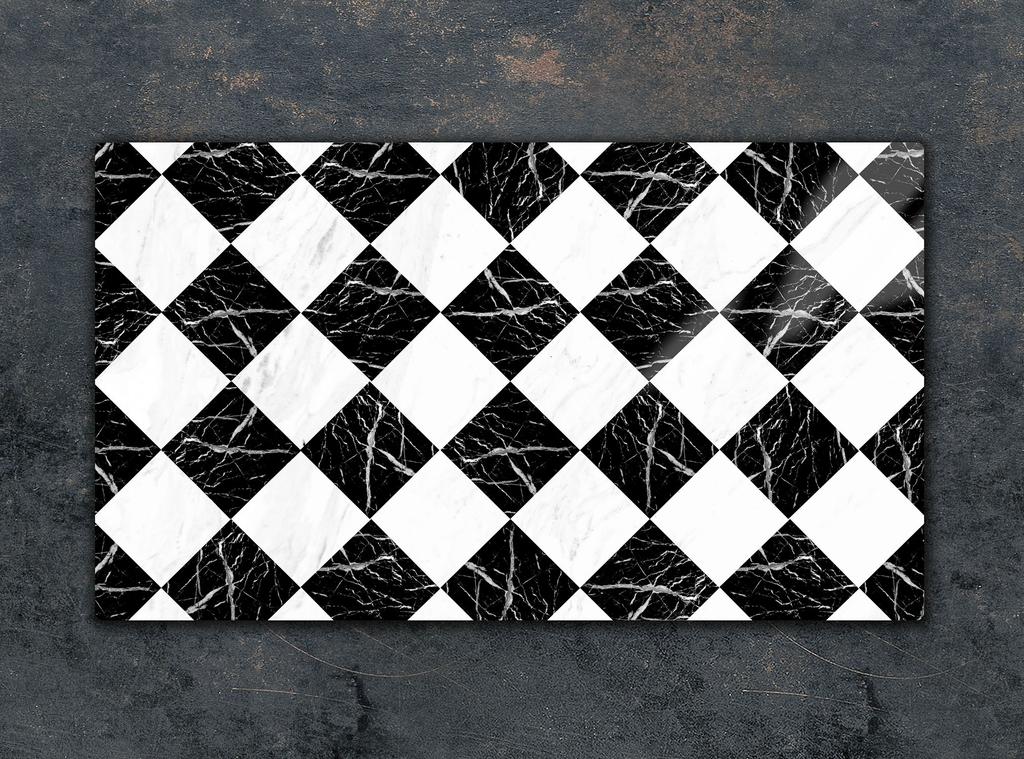 SZKLANA DESKA DO KROJENIA 52x30 MOZAIKA