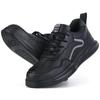 Labor Insurance Shoes Men's Anti-smash, Anti-piercing, Wear-resistant Waterproof Steel Bag Head Kevlar Low-top Safety Shoes