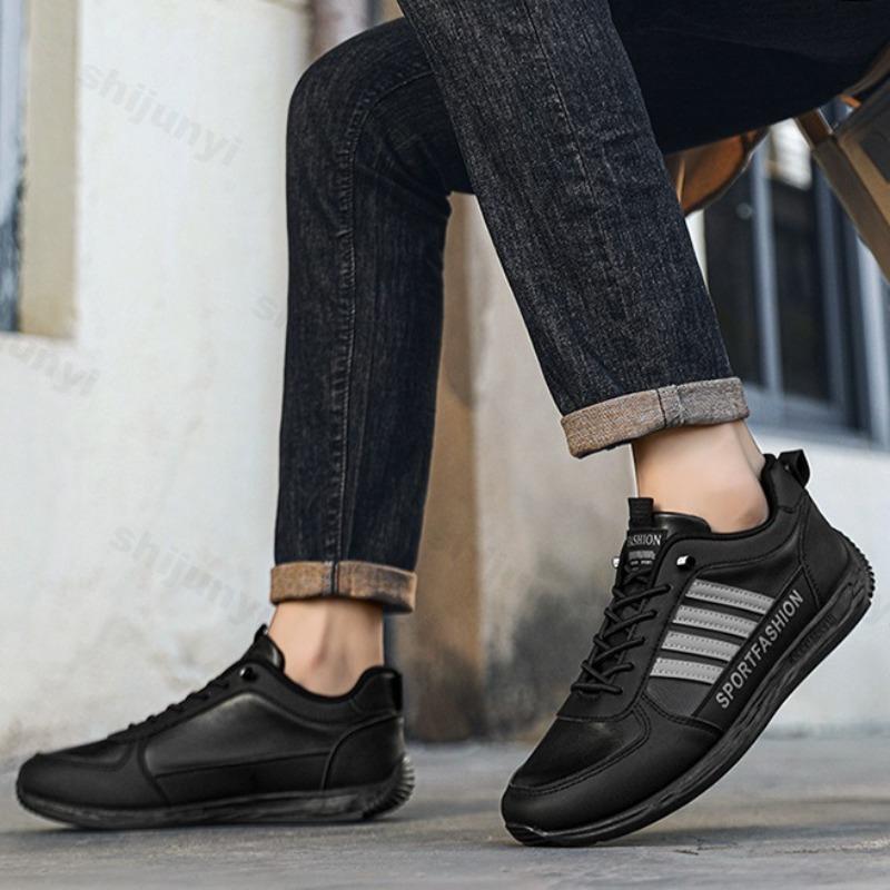 Fashion 2025 Autumn New Style Concise Design Low Top Casual Sport Shoes for Men's Fashion Trend Versatile Comfortable Non Slip Sneakers