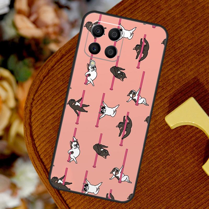 Cute French Bulldog For Samsung Galaxy M14 M34 M54 M12 M32 M52 M53 M33 M13 M20 M15 M55 M31s M30s M21 M51 Case