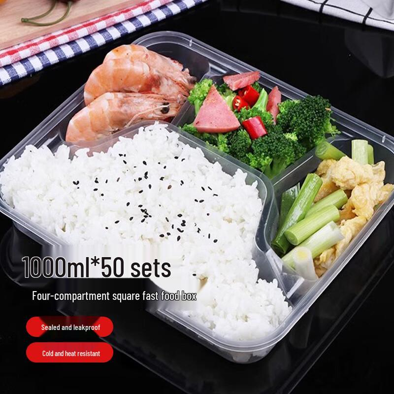 JIACHI Disposable Takeaway Meal Containers