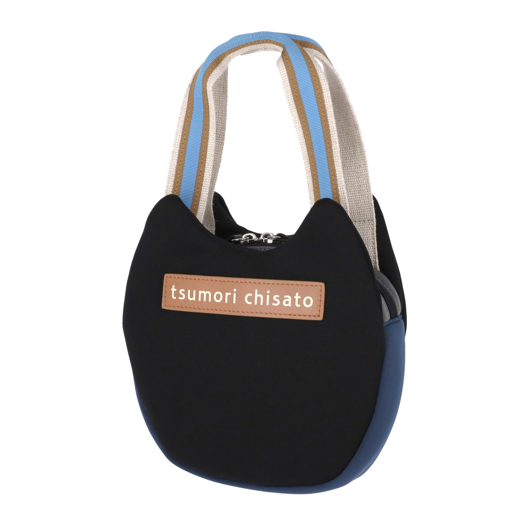 Сумка-тоут Tsumori Chisato с кошкой, уретан, черная