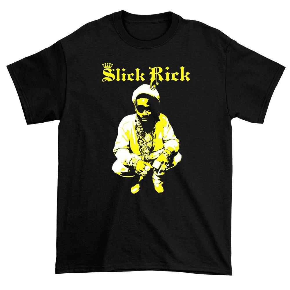 

Slick Rick The Ruler Old School Hip Hop Tshirt Black Tee All Sizes X113 Unisex T-Shirt XXXL