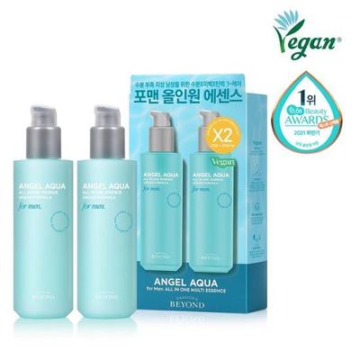 Angel Aqua For Men All-in-One Essence Double Plan (Balení 200 ml x 2) (Veganské)