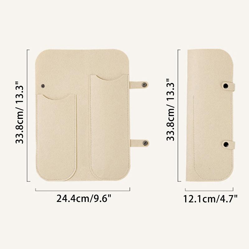 Saç Maşası Kılıfı Saç Düzleştirici Saklama Çantası Kuaför Maşası Yalıtım Matı Isıya Dayanıklı Kılıf