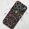 Cartoon Daisies Flower Pattern Lanyard Case For iPhone 17 Pro Max iPhone 16 15 14 13 Pro Max 11 16E 17E Soft Silicone Phone Back Cover